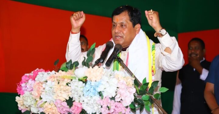 नकारात्मक राजनीति कर रहा है विपक्ष : सोनोवाल