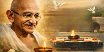 बापू को श्रद्धांजलि