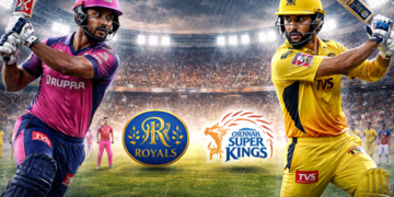 आरआर की सीएसके से पहली भिड़ंत आज मैच में खलल डाल सकती है बारिश