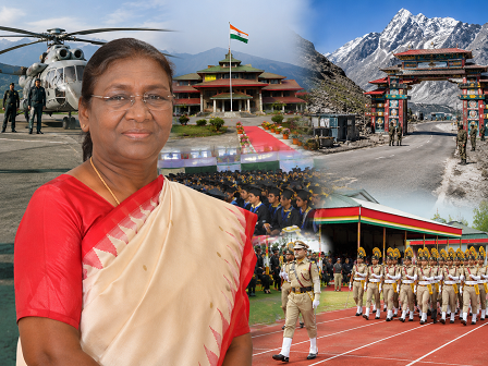 सिक्किम के तीन दिवसीय दौरे पर आ रही राष्ट्रपति