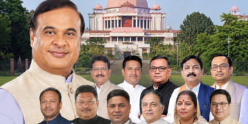 असम में मंत्रियों के विभागों का बंटवारा