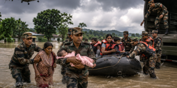 ऑपरेशन जल राहत के तहत बाढ़ राहत और बचाव कार्य तेज