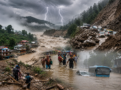 असम से जम्मू-कश्मीर तक हाहाकार