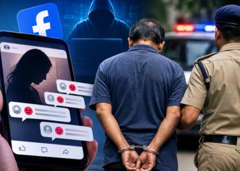 महिला के खिलाफ फेसबुक पर अश्लील टिप्पणी करने के आरोप में 58 वर्षीय व्यक्ति गिरफ्तार