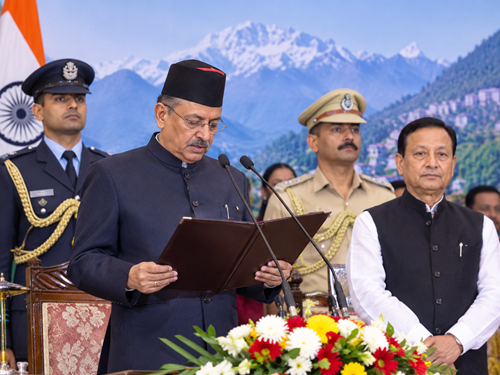 दुष्यंत कुमार गौतम ने सिक्किम के 19वें राज्यपाल के रूप में ली शपथ