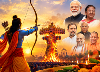 विजयदशमी पर नेताओं ने देशवासियों को दी बधाई  असत्य पर सत्य की जीत का दिया संदेश