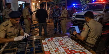 मध्यप्रदेश पुलिस ने असम के मोरीगांव में मारा छापा