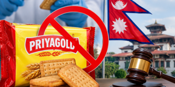 नेपाल में प्रियागोल्ड बिस्कुट पर प्रतिबंध