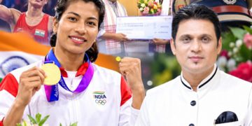 लवलीना बरगोहाईं का गुवाहाटी में नागरिक अभिनंदन सीएम ने सौंपा 50 लाख का चेक, बनीं अतिरिक्त पुलिस अधीक्षक मानवाधिकार कार्यकर्ता डॉ. दिव्यज्योति सैकिया ने भी दी लवलीना को शुभकामनाएं